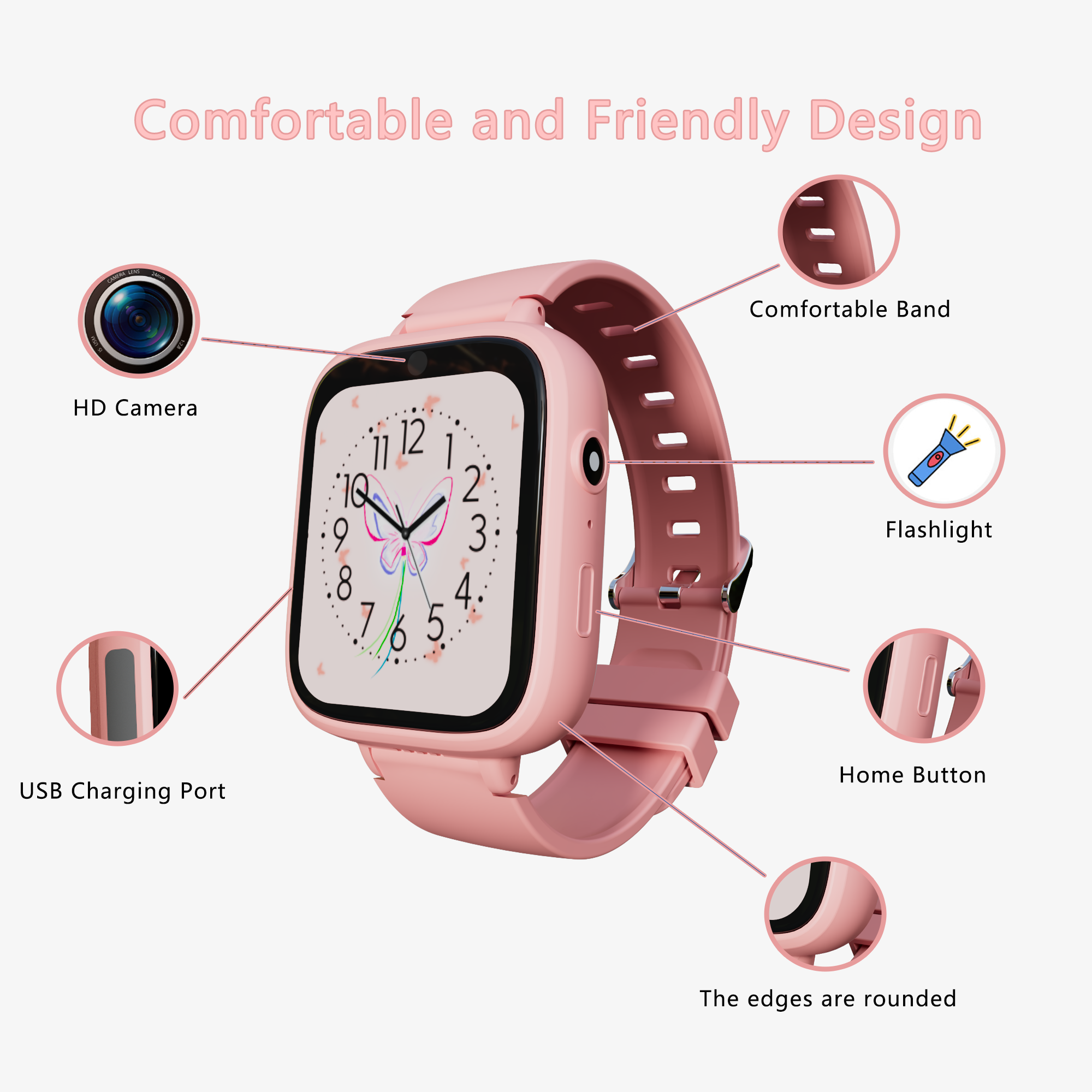 Children Watch Birthday Gifts  - Smartwatch Digital Watches For Girls recensie en prijs