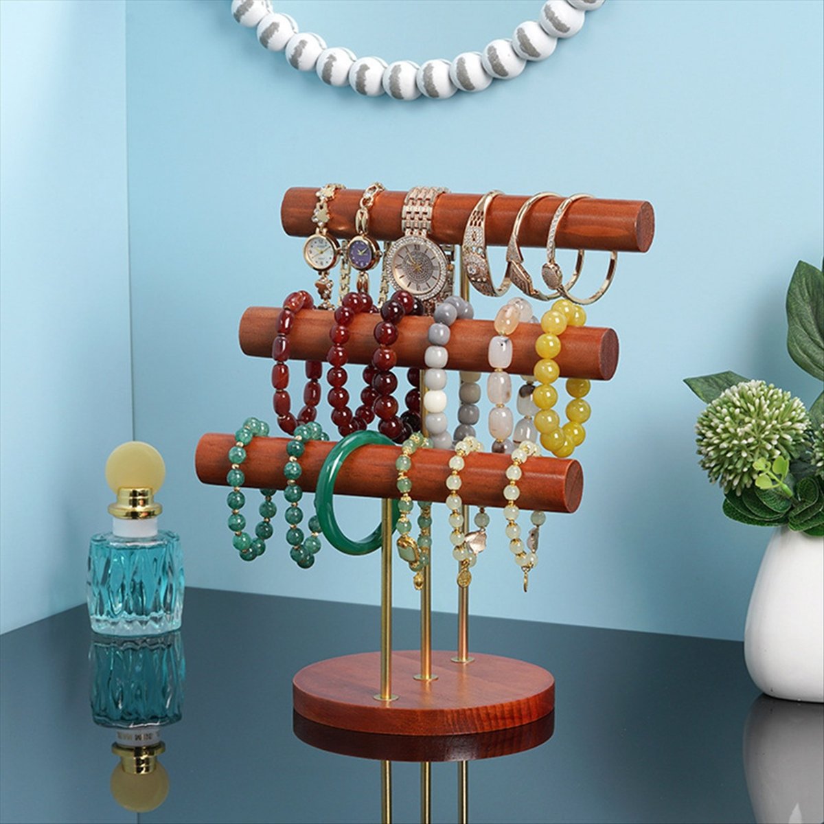 ABQR Solid Wood Large Jewelry  - Watches Original recensie en prijs