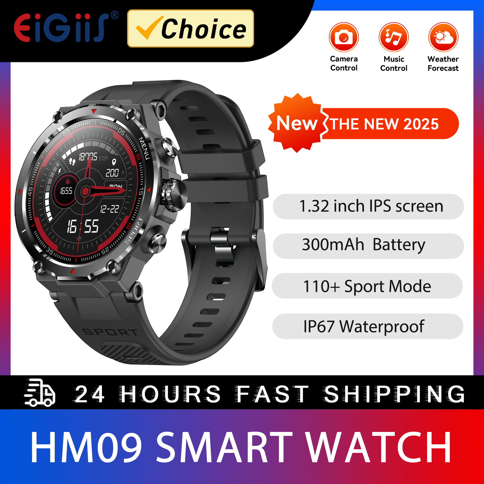 EIGIIS Military Smart Watch fo - Smartwatch Watches Smart recensie en prijs