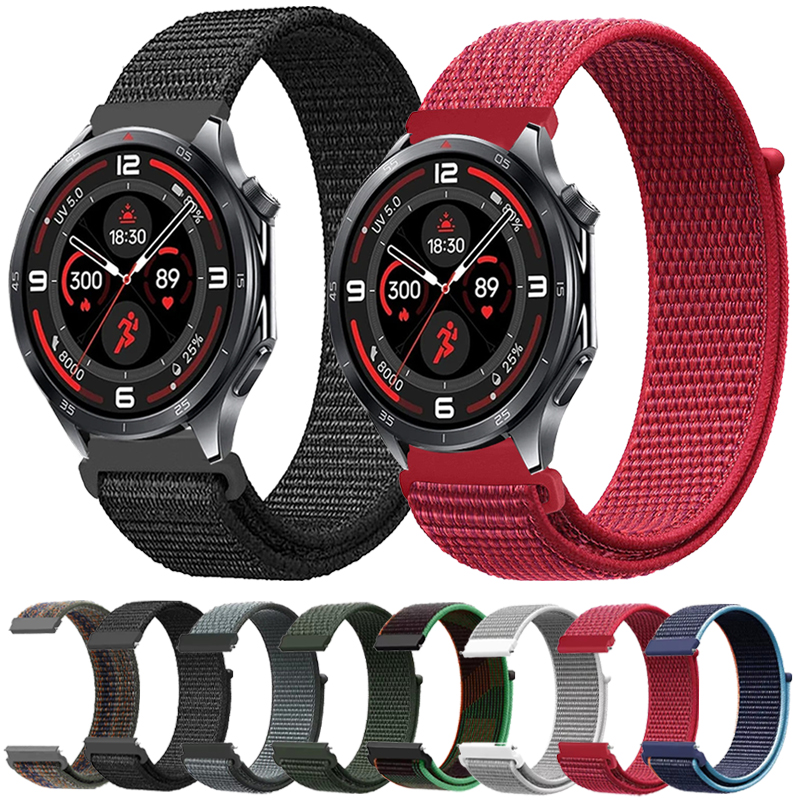 Loop Nylon Woven Strap For One - Smartwatch Oppo Watch recensie en prijs
