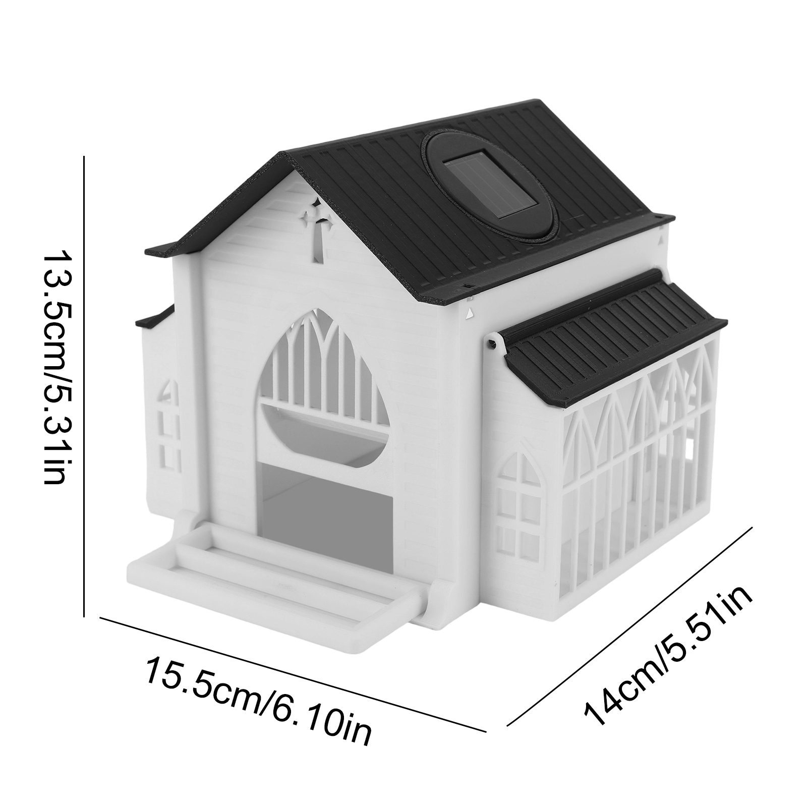 Church-Shaped Metal Bird Feede - Watches Original recensie en prijs