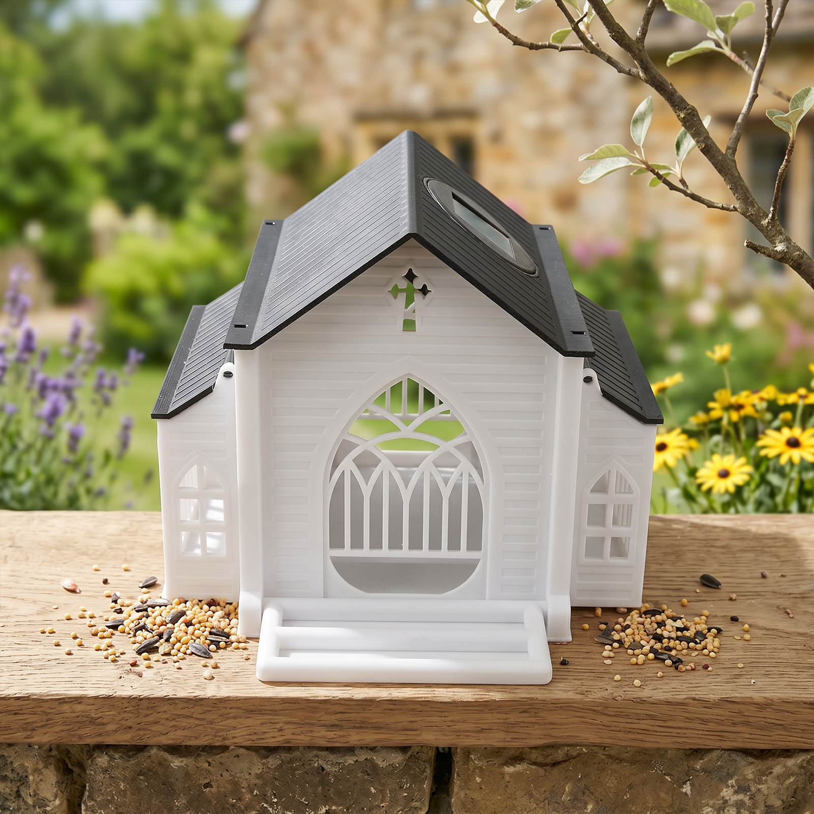 Church-Shaped Metal Bird Feede - Watches Original recensie en prijs