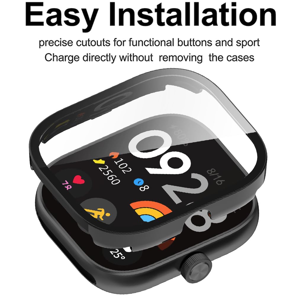 Tempered Glass+Case For Xiaomi - Smartwatch Watches Xiaomi recensie en prijs