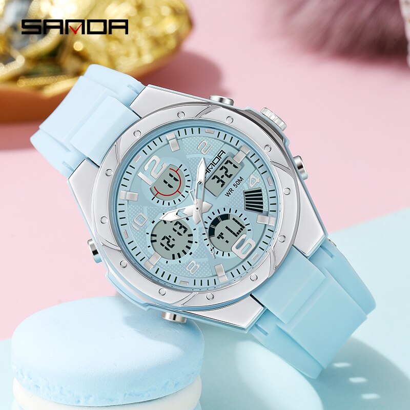 SANDA Luxury Ladies LED Digita - Casio Watches Smartwatch recensie en prijs