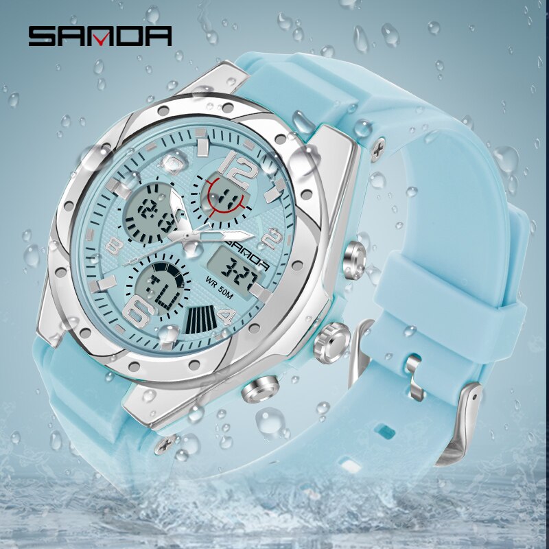 SANDA Luxury Ladies LED Digita - Casio Watches Smartwatch recensie en prijs