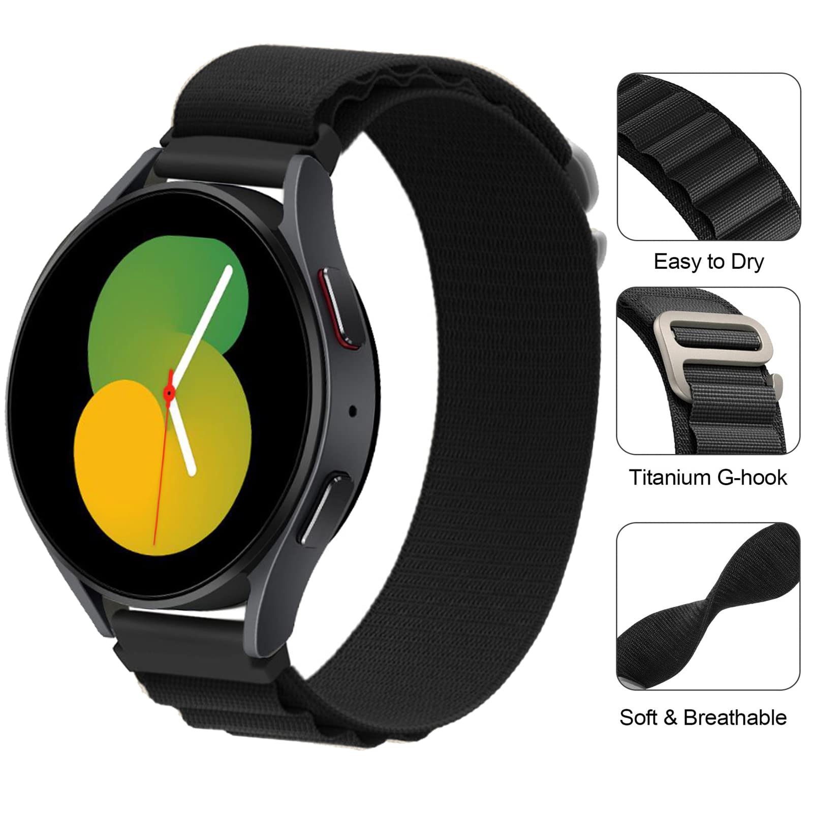 Alpine loop For Samsung Galaxy - Smartwatch Samsung Watches For Men recensie en prijs