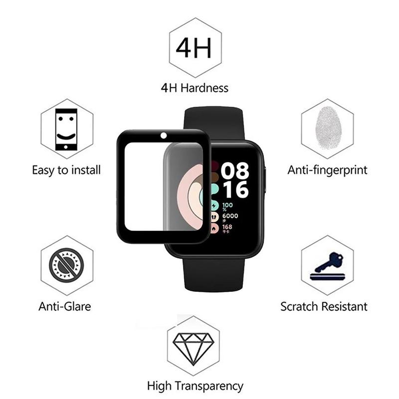 2 Pcs Tempered Glass for Redmi - Smartwatch Watches Xiaomi recensie en prijs