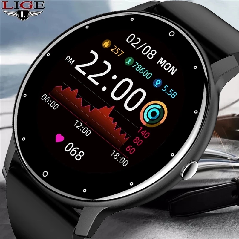 LIGE 2025 New Smart Watch Men  - Smartwatch New Watches 2025 recensie en prijs