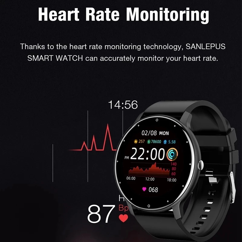 LIGE 2025 New Smart Watch Men  - Smartwatch New Watches 2025 recensie en prijs
