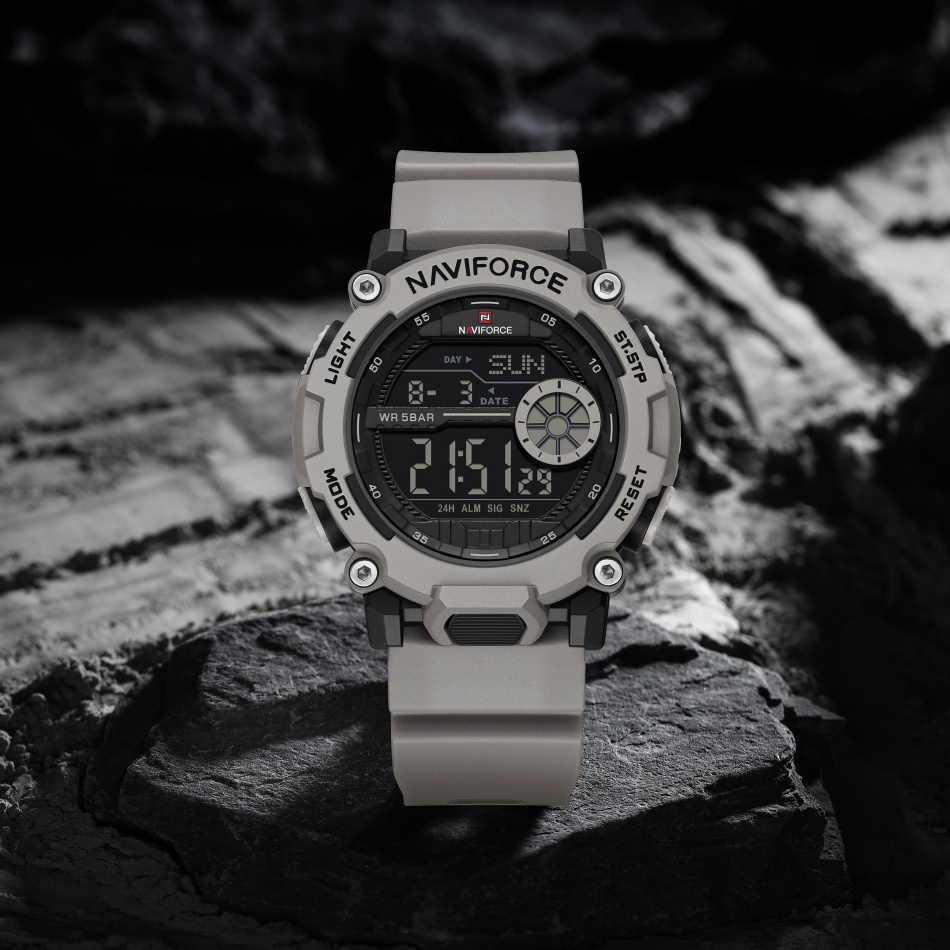 New NAVIFORCE Men's 5ATM Water - Tide Watch Surf recensie en prijs
