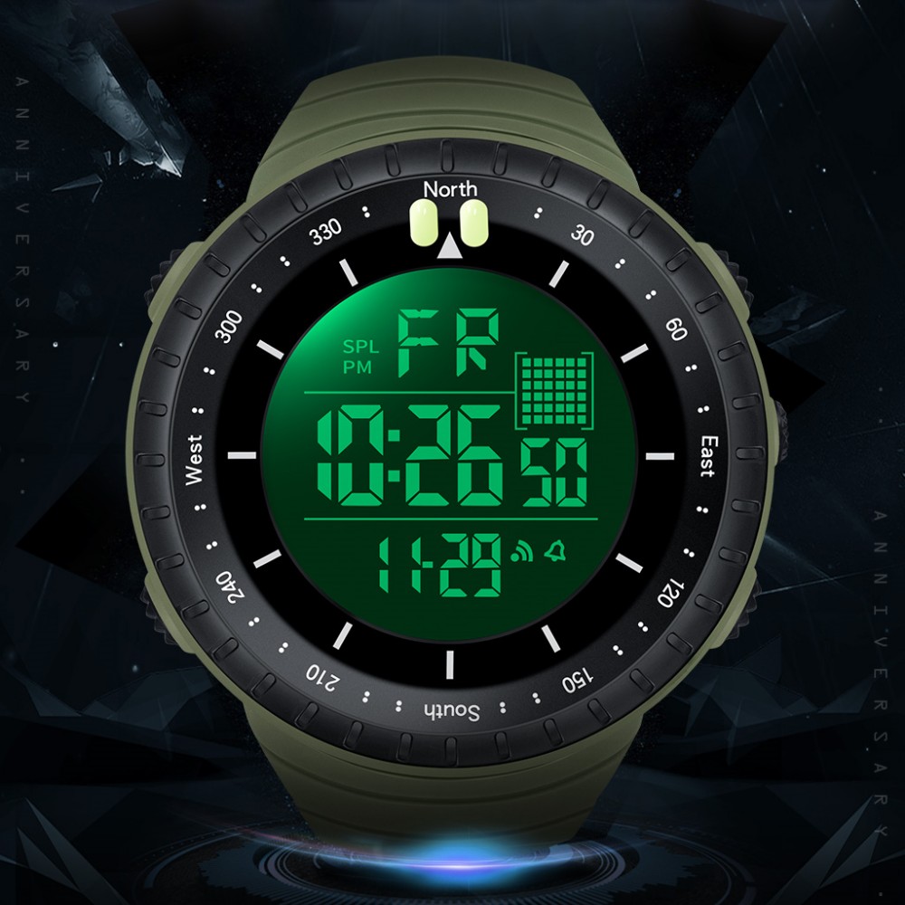 SYNOKE Outdoor Military Digita - Tide Watch Surf recensie en prijs