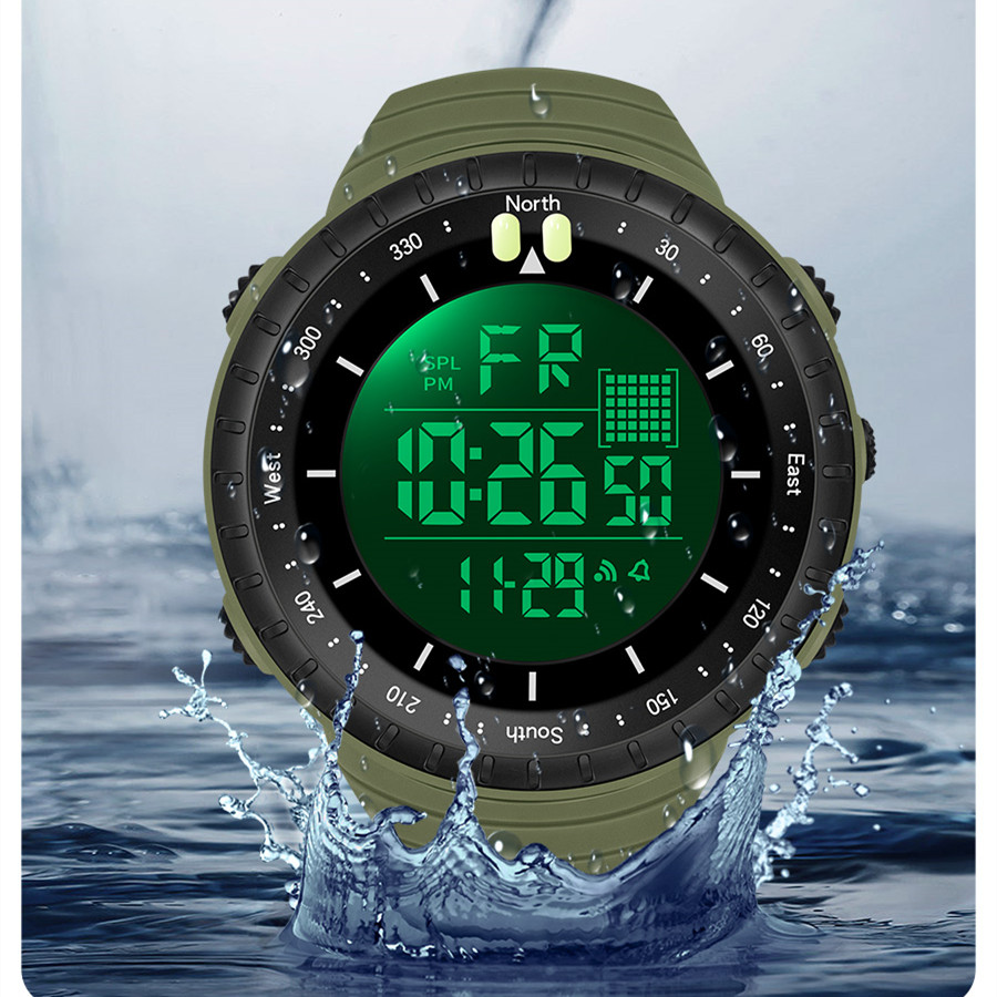 SYNOKE Outdoor Military Digita - Tide Watch Surf recensie en prijs