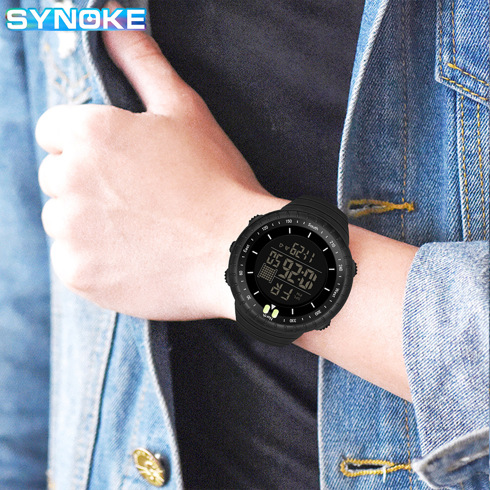 SYNOKE Outdoor Military Digita - Tide Watch Surf recensie en prijs