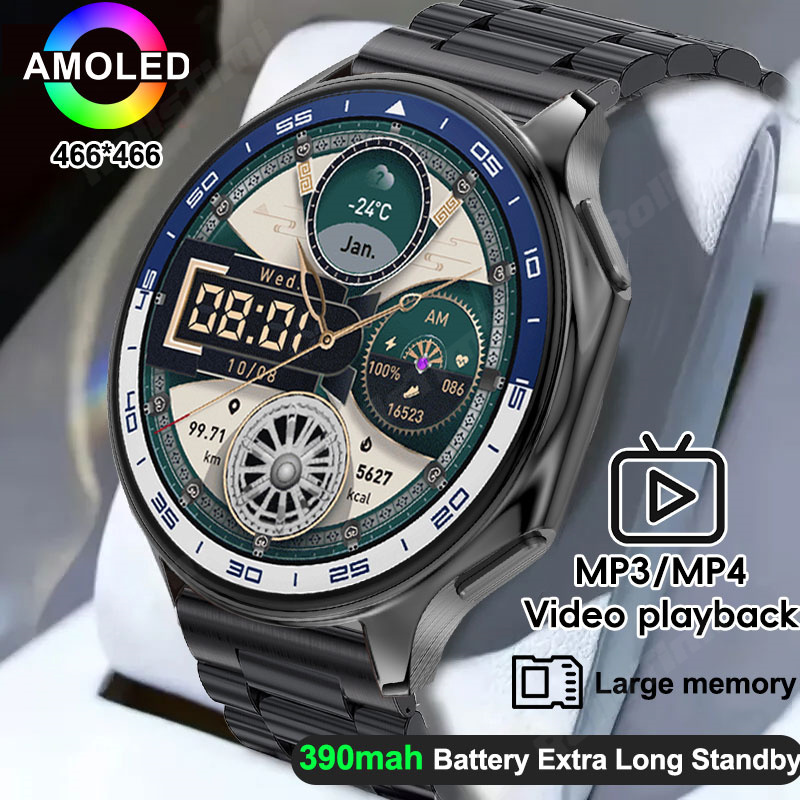 1.43 AMOLED Smart Watch 3D Sur - Smartwatch Oppo Watch recensie en prijs