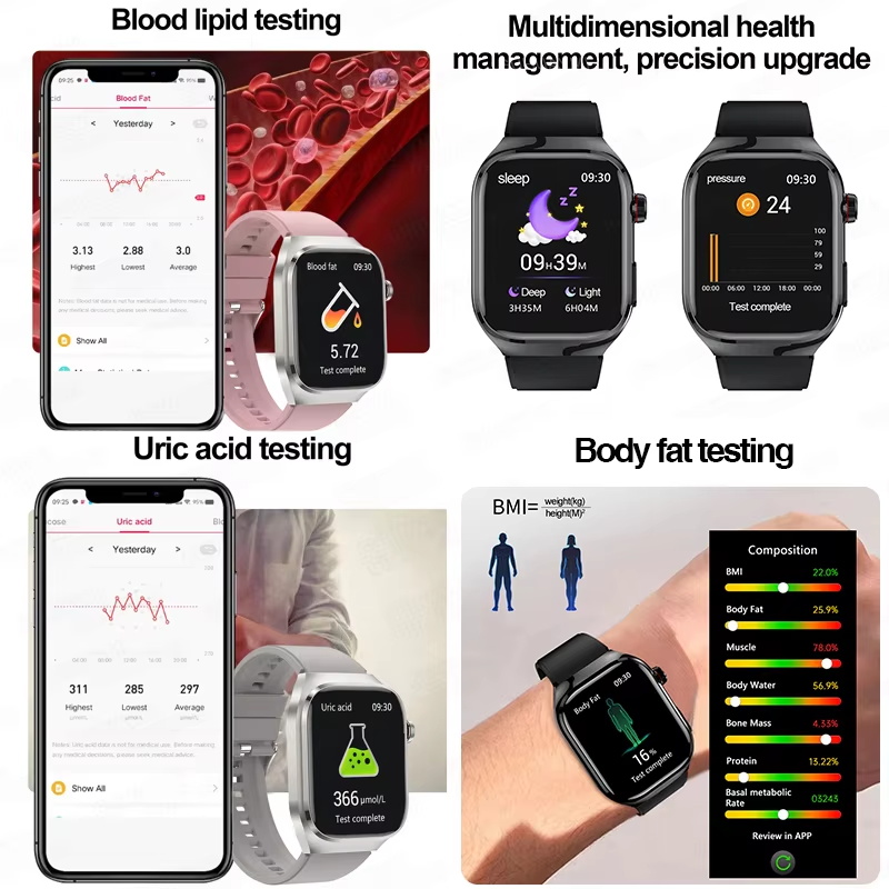 2026 New Nursing Grade Uric ac - Smartwatch Health Watches For Men recensie en prijs