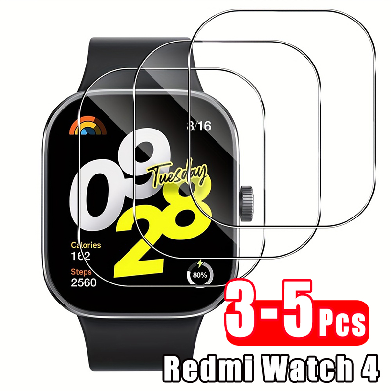 3-5Pcs Premium Tempered Glass  - Smartwatch Watches Xiaomi recensie en prijs