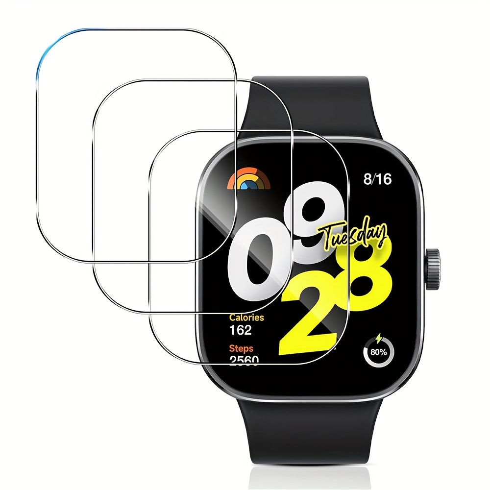 3-5Pcs Premium Tempered Glass  - Smartwatch Watches Xiaomi recensie en prijs