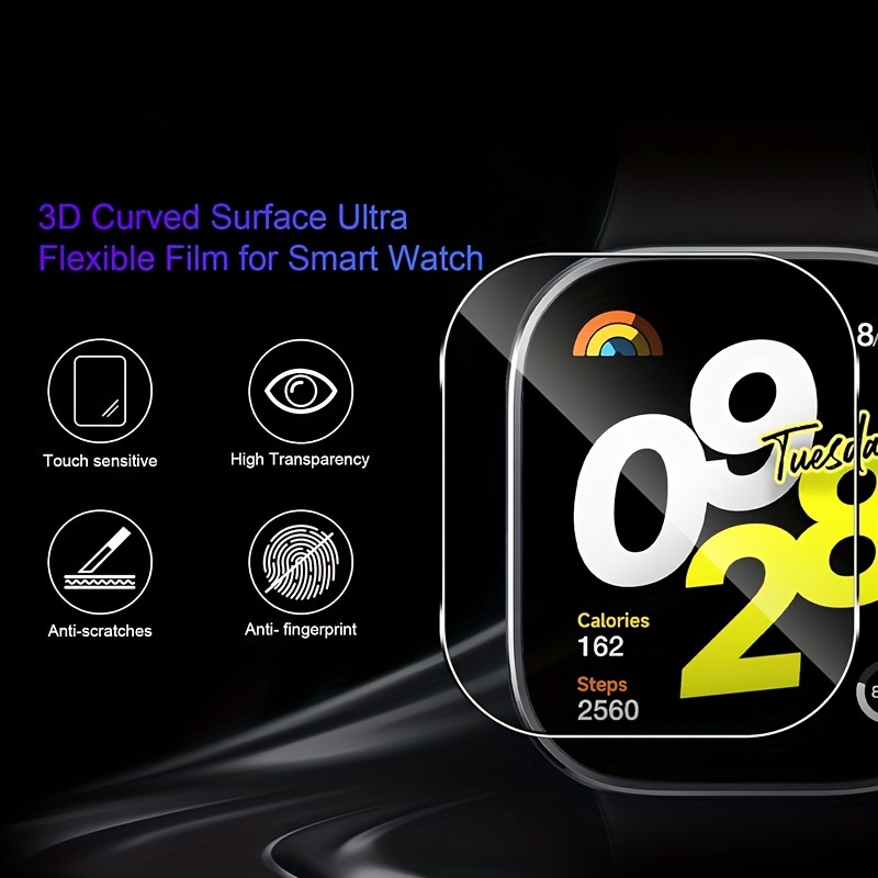 3-5Pcs Premium Tempered Glass  - Smartwatch Watches Xiaomi recensie en prijs