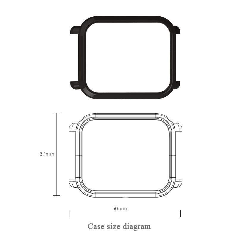 Case Cover for Amazfit Bip Ban - Smartwatch English recensie en prijs