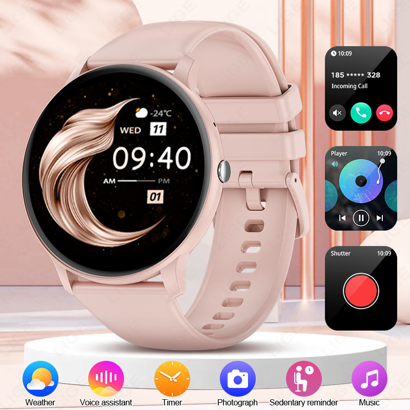 LIGE Bluetooth Call Smart Watc - Smartwatch Latest Watches For Men recensie en prijs