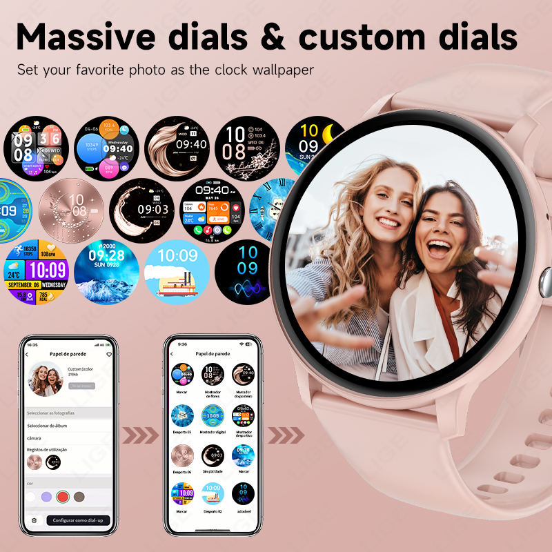 LIGE Bluetooth Call Smart Watc - Smartwatch Latest Watches For Men recensie en prijs