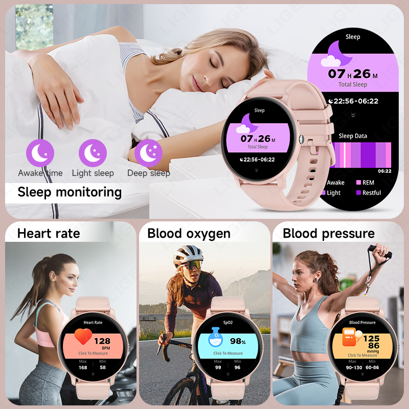 LIGE Bluetooth Call Smart Watc - Smartwatch Latest Watches For Men recensie en prijs