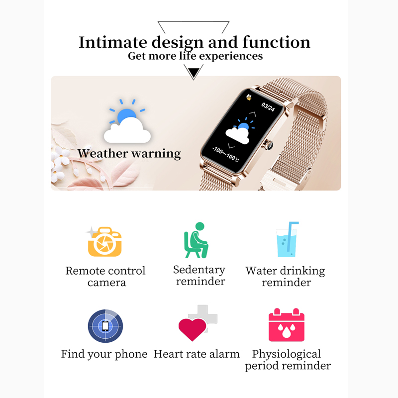 ZX19 Smart Watch Girl Ladies S - Smartwatch Digital Watches For Girls recensie en prijs