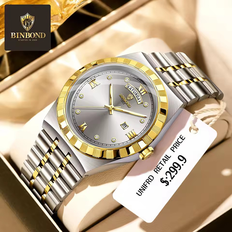 BINBOND Men's Watch Fashion Tr - Smartwatch Trending Watches For Men recensie en prijs