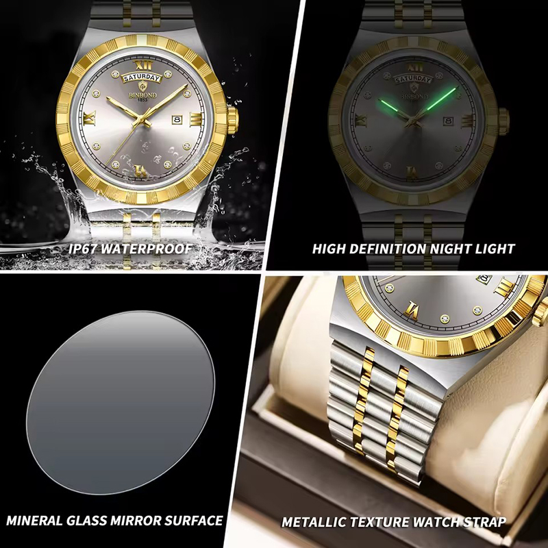 BINBOND Men's Watch Fashion Tr - Smartwatch Trending Watches For Men recensie en prijs