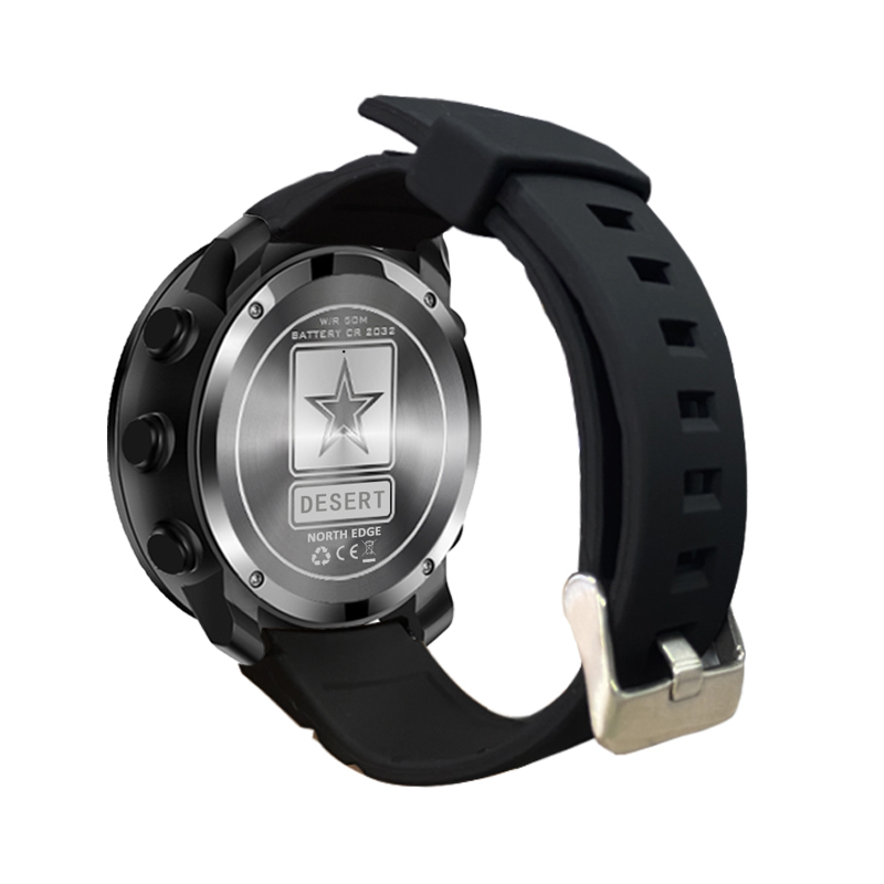 NORTH EDGE DESERT Men Digital  - Altimeter Compass Watch recensie en prijs