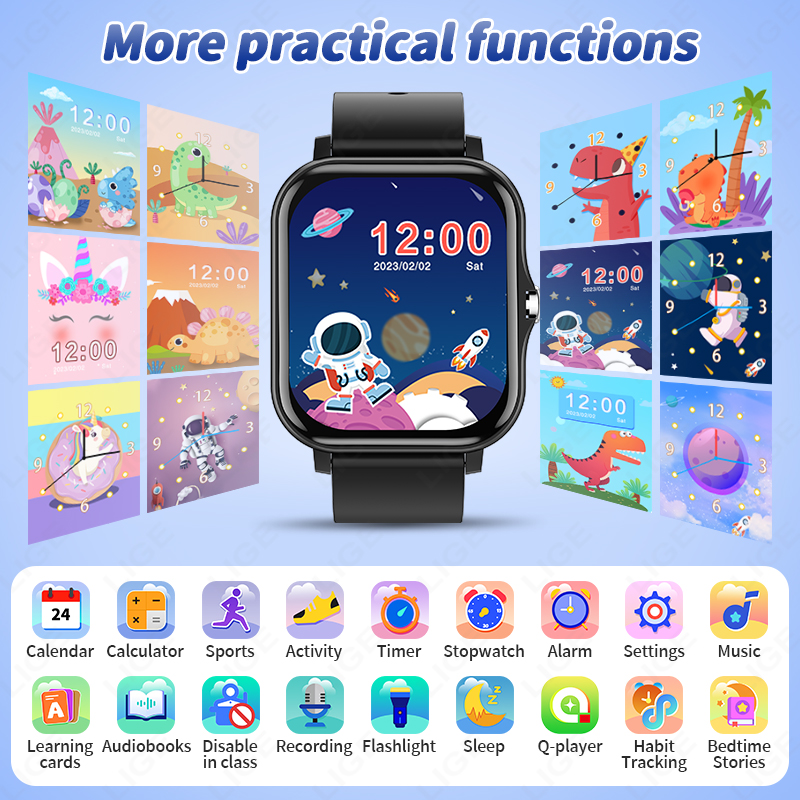 LIGE 2025 Audiobook Children S - Smartwatch Digital Watches For Girls recensie en prijs