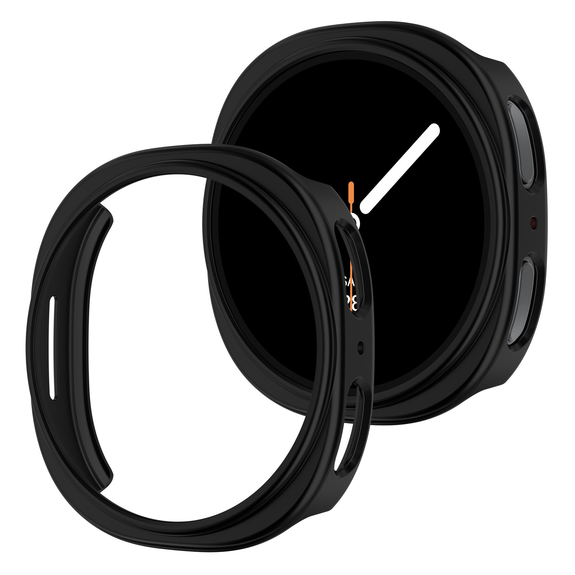 Hollow case+Official Silicone  - Smartwatch Samsung Watches For Men recensie en prijs
