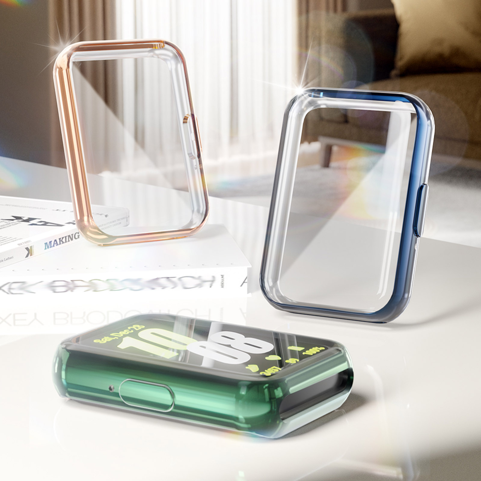 Cover for Samsung Galaxy Fit 3 - Smartwatch Samsung Watches For Men recensie en prijs