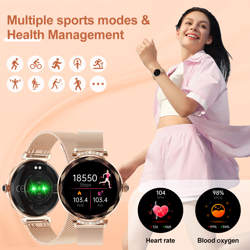 LIGE Fashion Ladies Smart Watc - Smartwatch Latest Watches For Men recensie en prijs