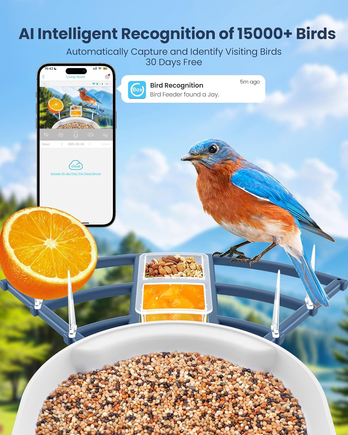 Smart Bird Feeder with Camera, - Smartwatch Watches Smart recensie en prijs