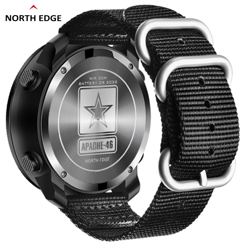 NORTH EDGE APACHE-46 Men Digit - Altimeter Compass Watch recensie en prijs