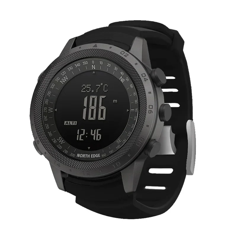 Men Digital Watch NORTH EDGE D - Altimeter Compass Watch recensie en prijs