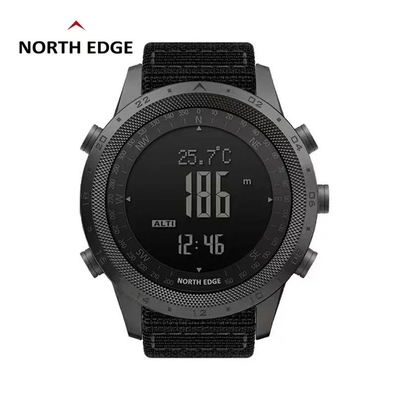 Men Digital Watch NORTH EDGE D - Altimeter Compass Watch recensie en prijs