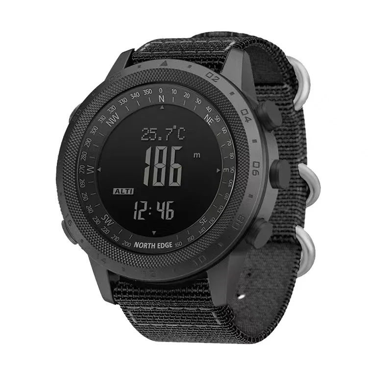 Men Digital Watch NORTH EDGE D - Altimeter Compass Watch recensie en prijs