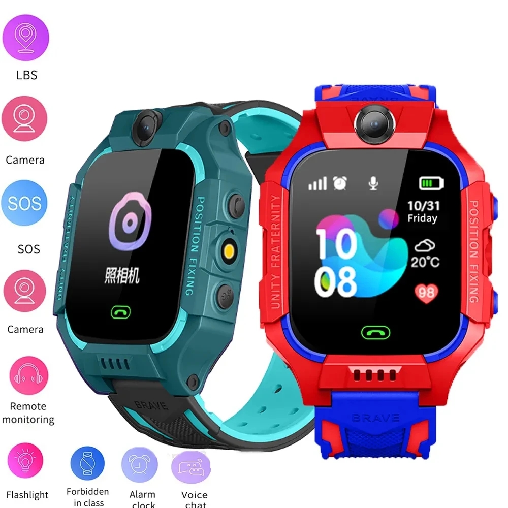 2026 New Kids Smart Watch SOS  - Smartwatch Watches Gift For Girls recensie en prijs