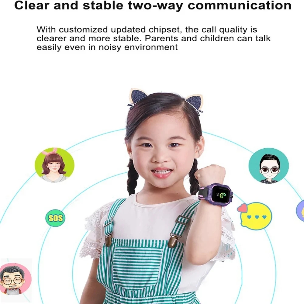 2026 New Kids Smart Watch SOS  - Smartwatch Watches Gift For Girls recensie en prijs