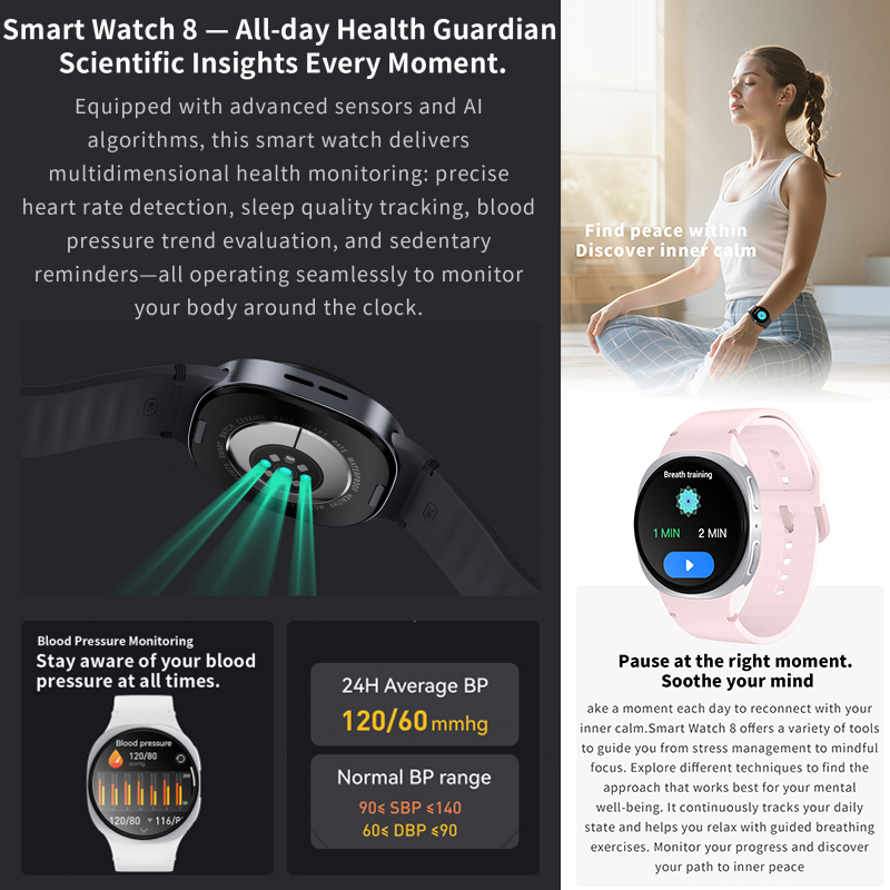 2025 New Watches 8 Mini GPS Tr - Smartwatch Health Watches For Men recensie en prijs