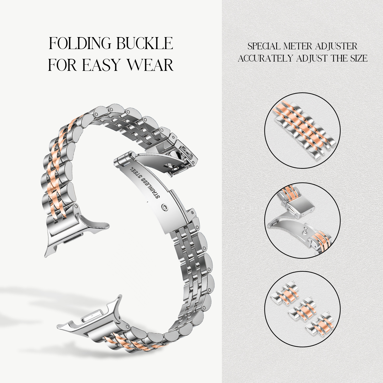 Stainless steel Straps for Sam - Smartwatch Samsung Watches For Men recensie en prijs