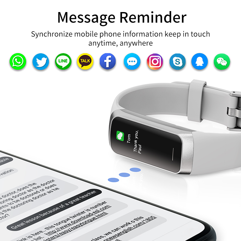 LIGE 1.1 Inch Amoled Heart Rat - Smartwatch Health Watches For Women recensie en prijs
