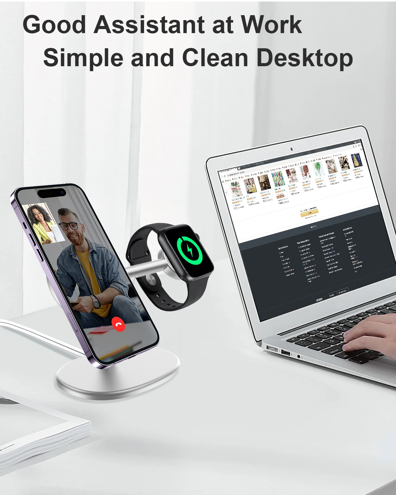 EWA 2-in-1 Desktop Phone Stand - Watches Original recensie en prijs