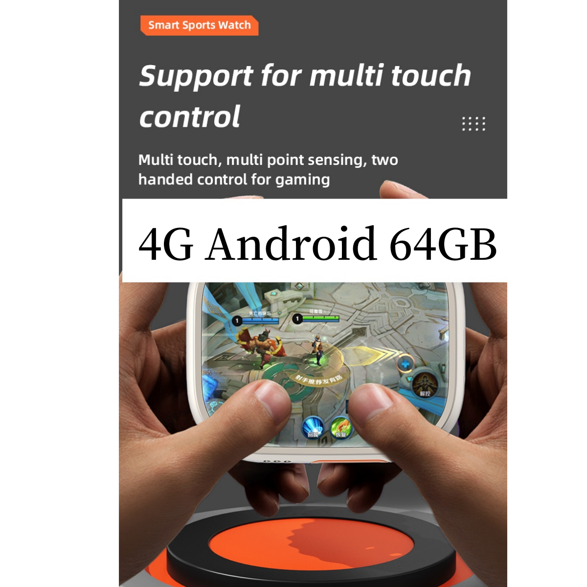 32+256GB 4G Smart Watch Androi - Smartwatch New Watches 2025 recensie en prijs