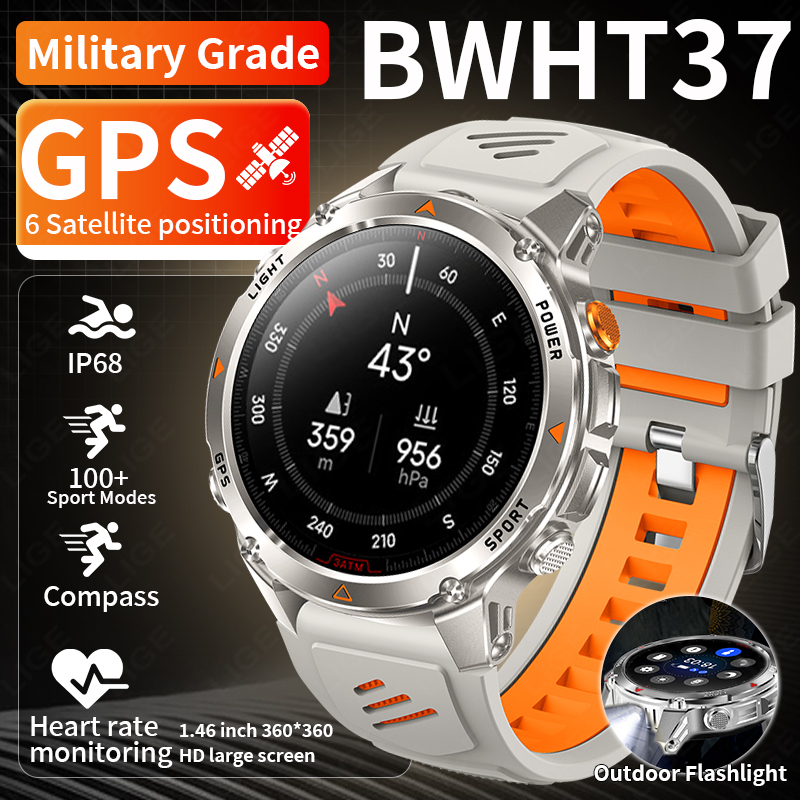 LIGE Rugged GPS Track Smart Wa - Smartwatch Watches Smart recensie en prijs