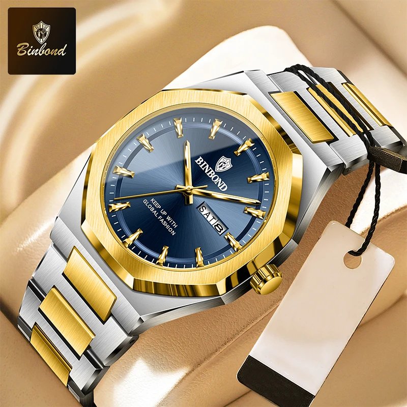 BINBOND Fashion Trend Men's Qu - Smartwatch Trending Watches For Men recensie en prijs