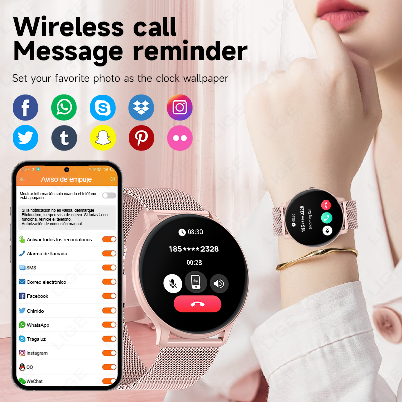LIGE 2026 Sports Fitness Watch - Smartwatch Latest Watches For Men recensie en prijs