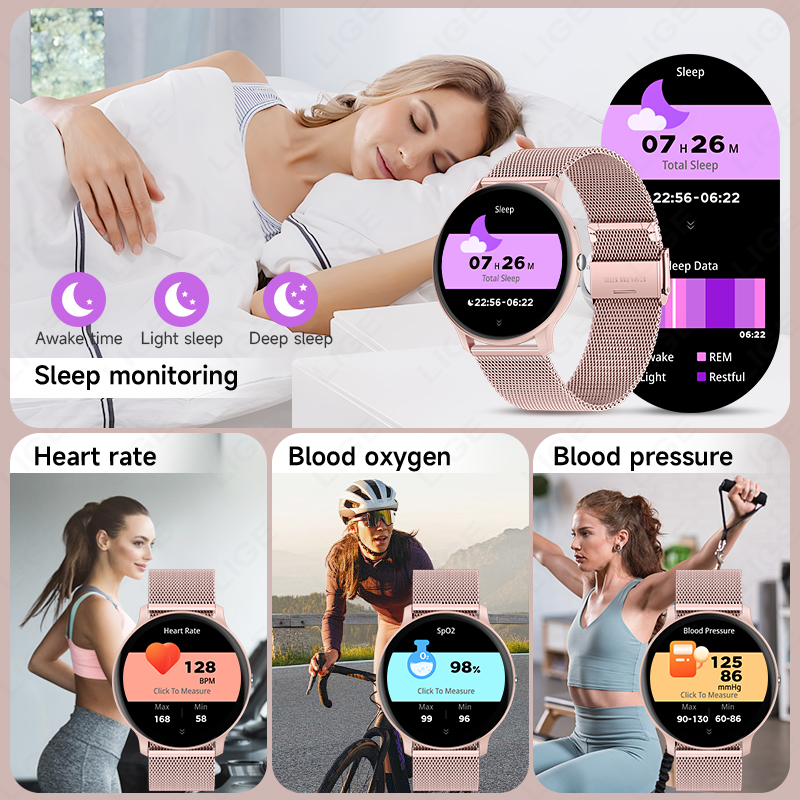 LIGE 2026 Sports Fitness Watch - Smartwatch Latest Watches For Men recensie en prijs